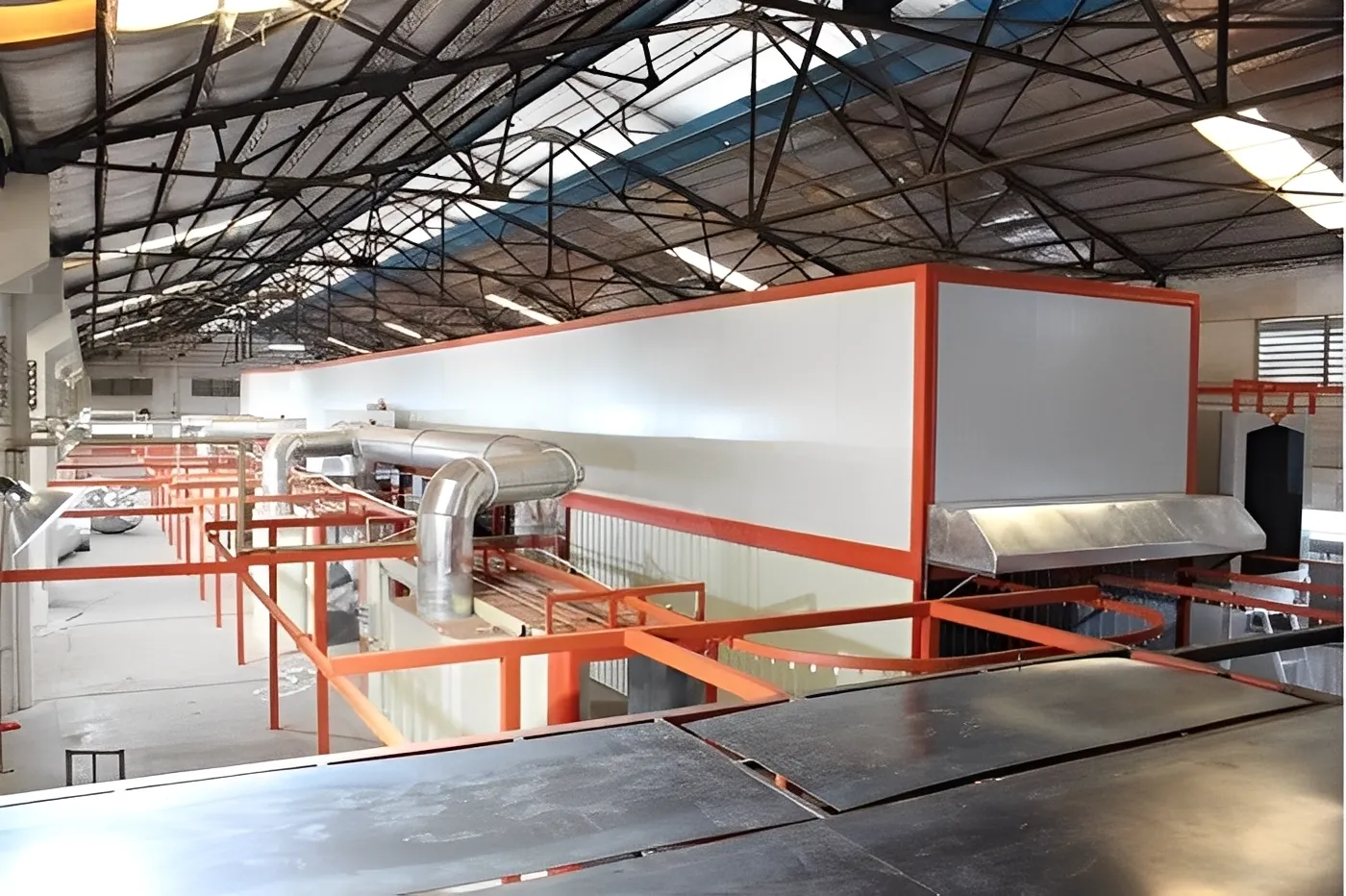 Client production output showcase with coated products ready for delivery