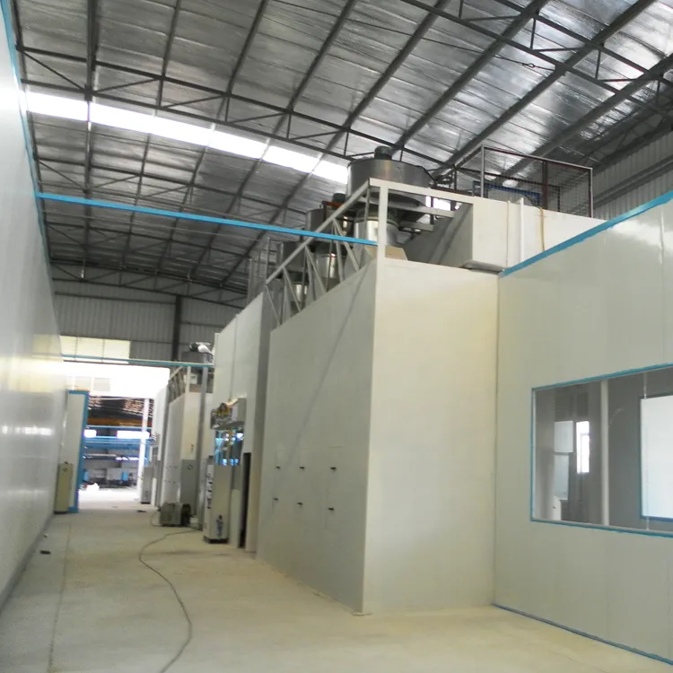 Appliance metal parts coating and finishing