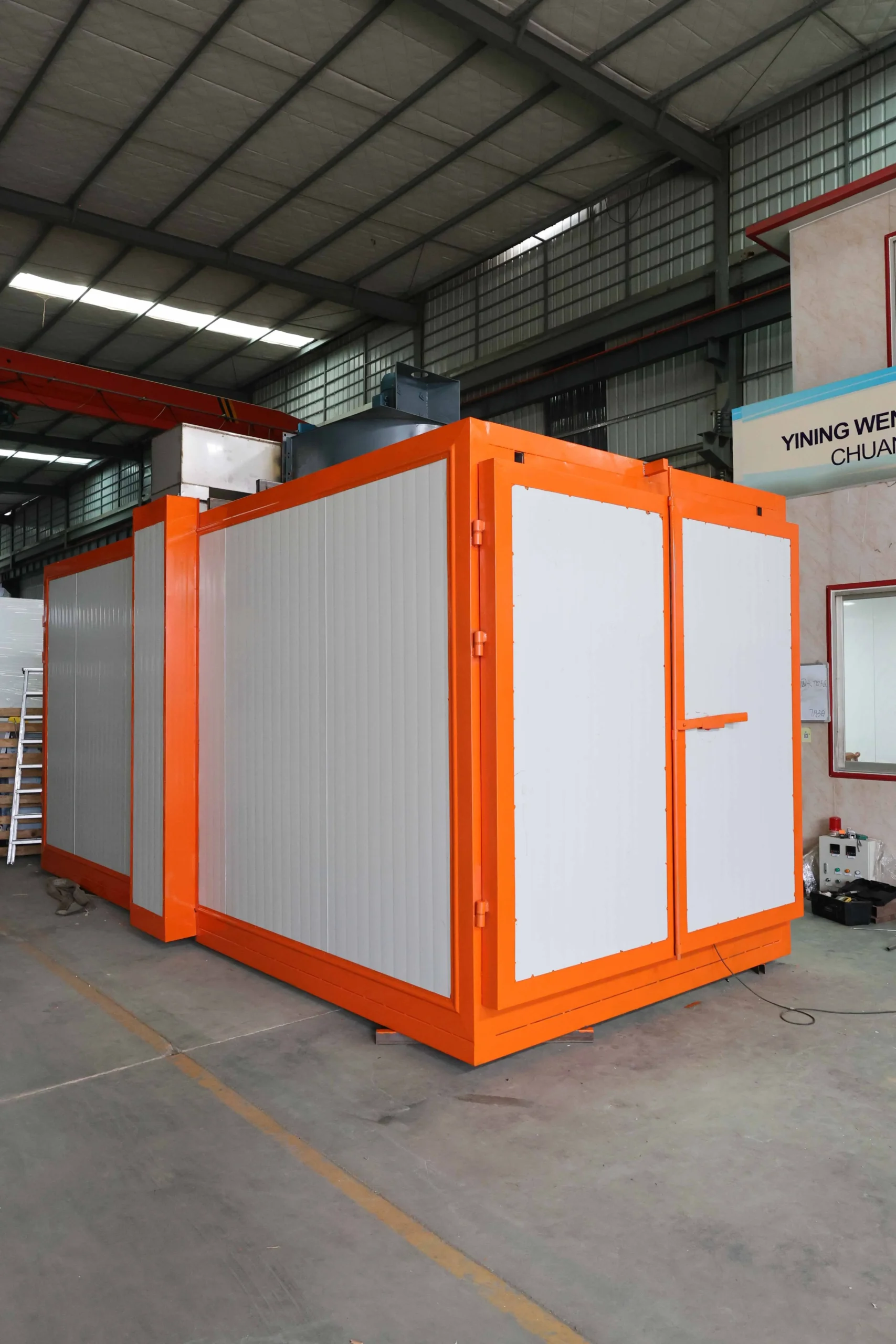 Professional Electric Powder Coating Oven with conveyor system integration