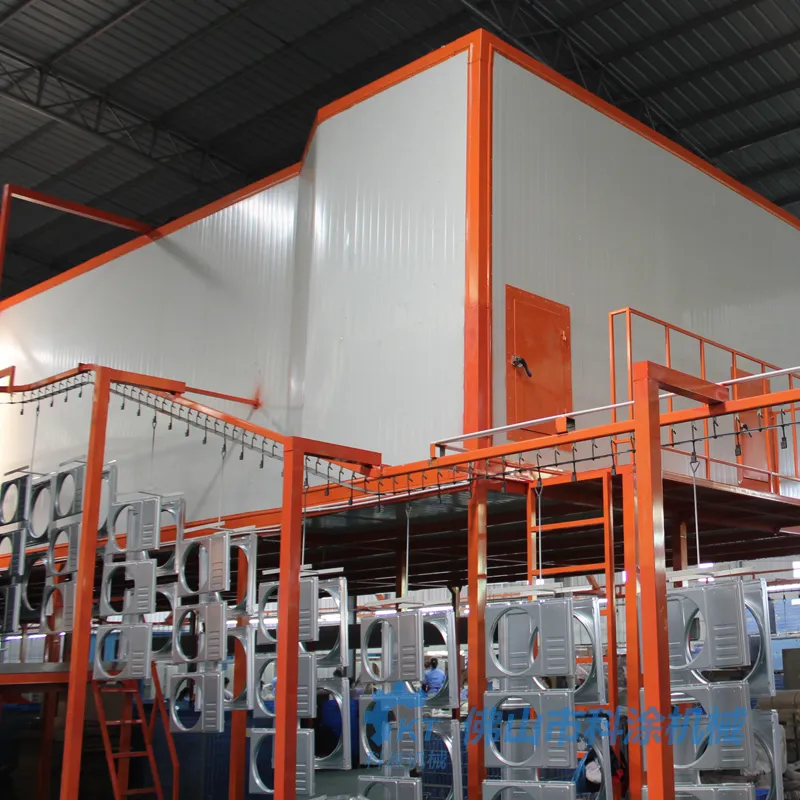 Lighting accessories powder coating production line reference
