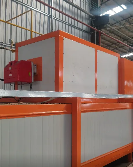 Lắp ráp hệ thống bộ phận làm nóng và đốt gas