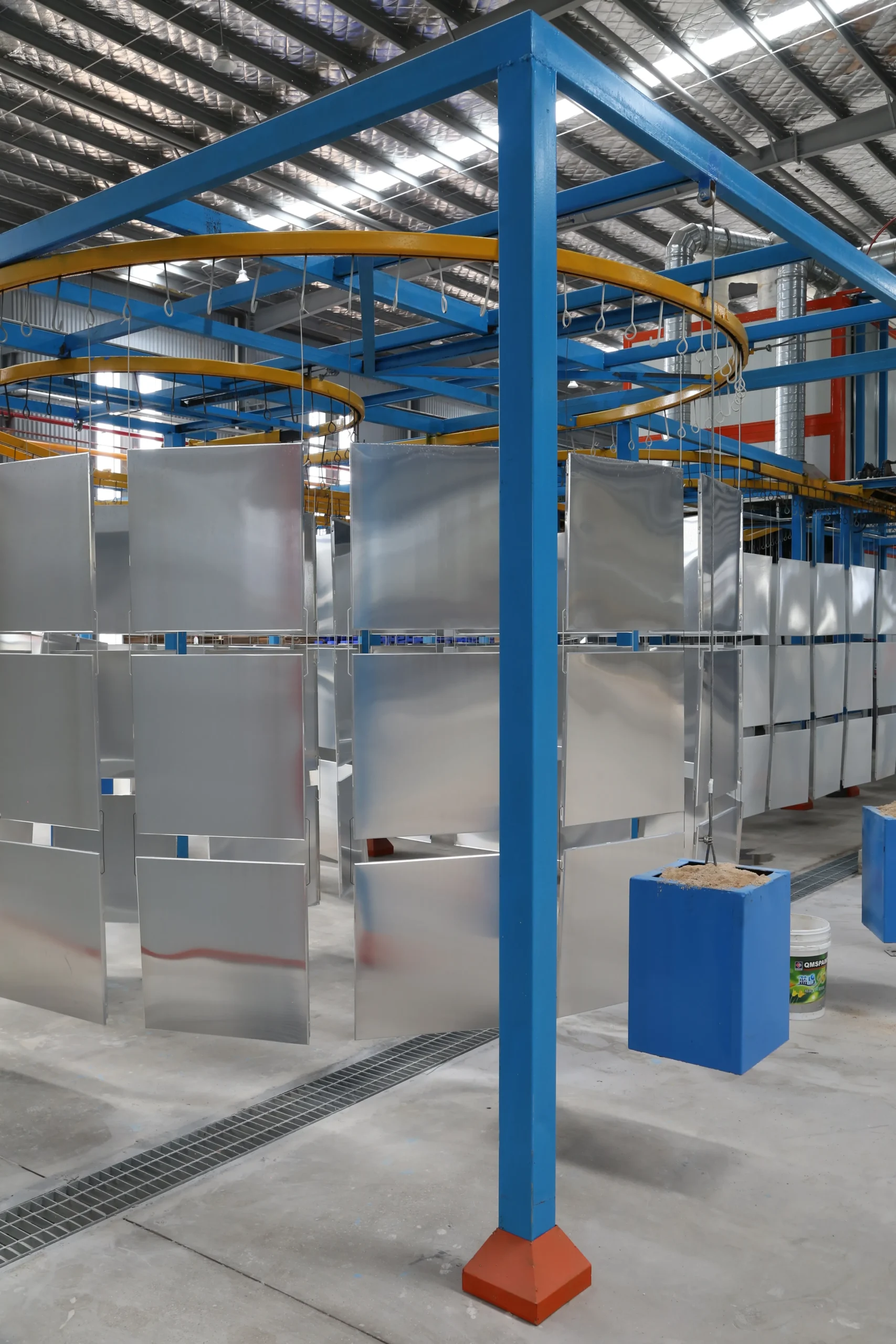 Aluminum Profile Coating Project Case