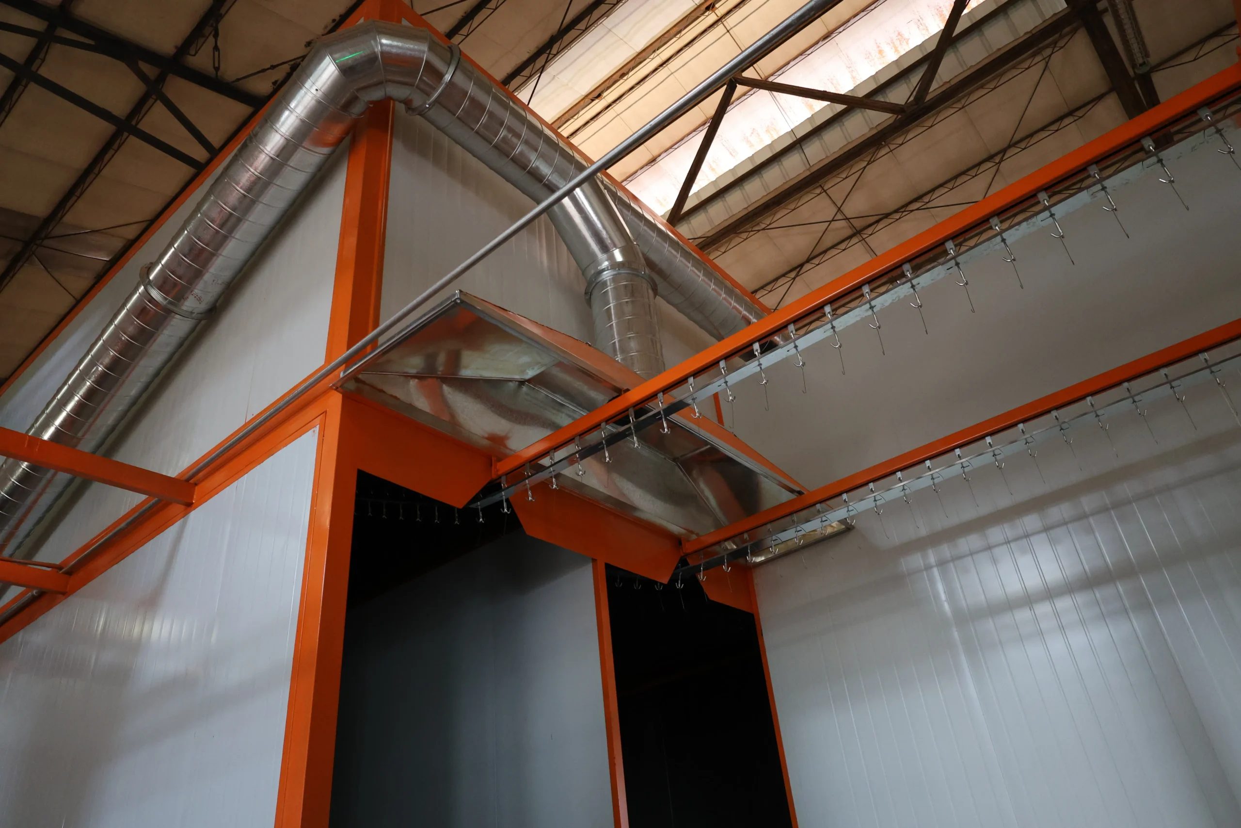 Complete powder coating line equipment overview