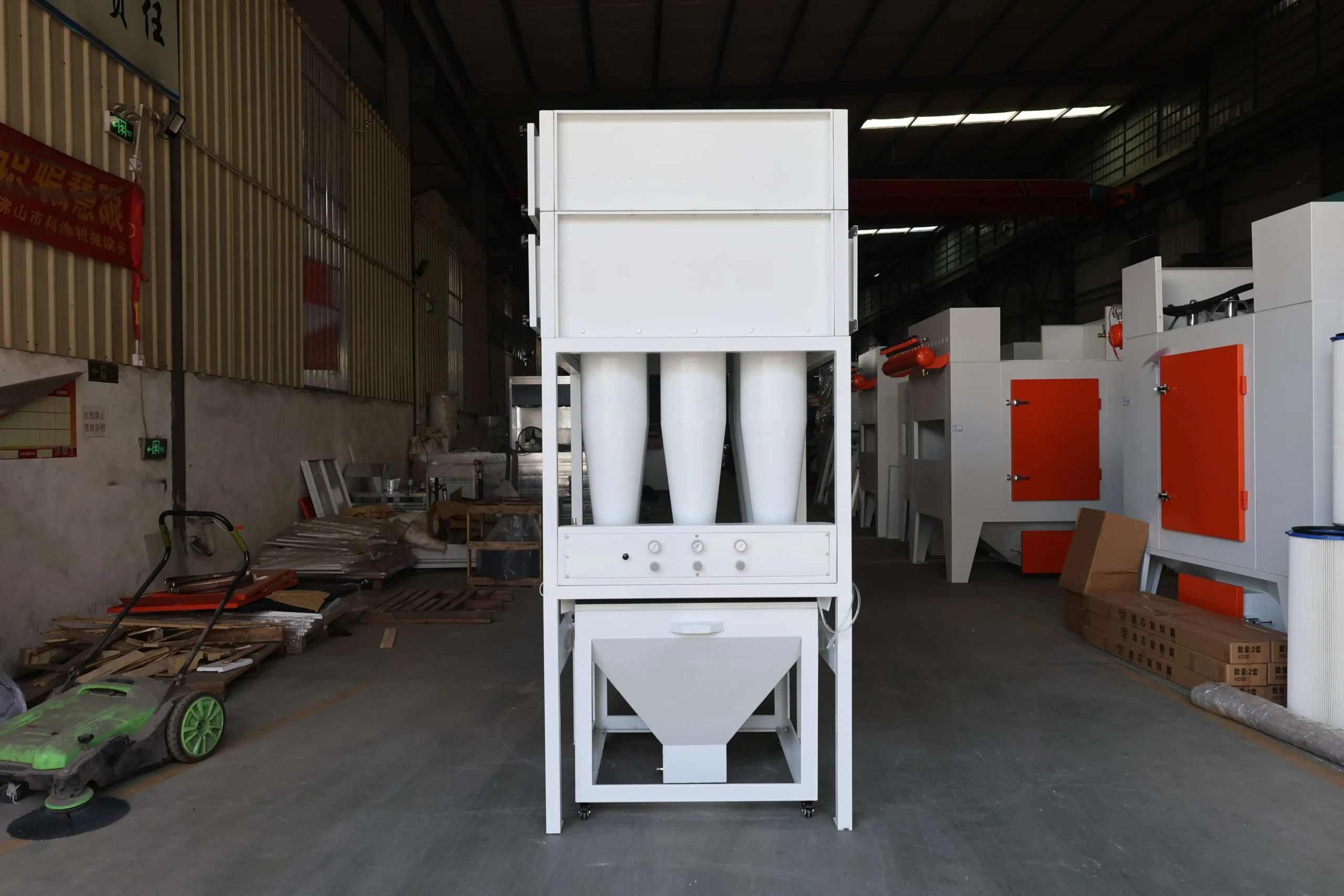 Quality inspection and packaging of finished powder coated products