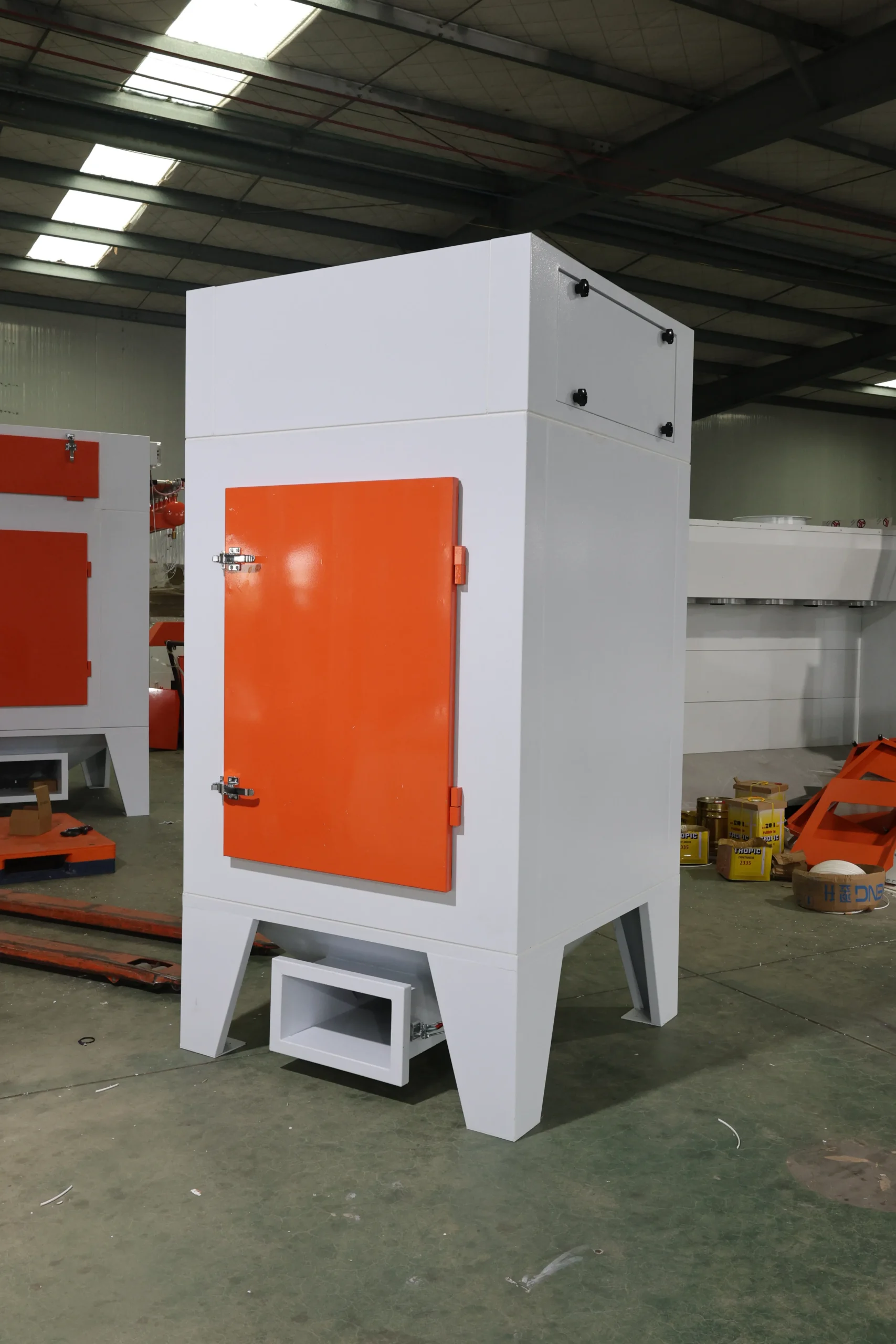 Custom metal fabrication and welded components with coating