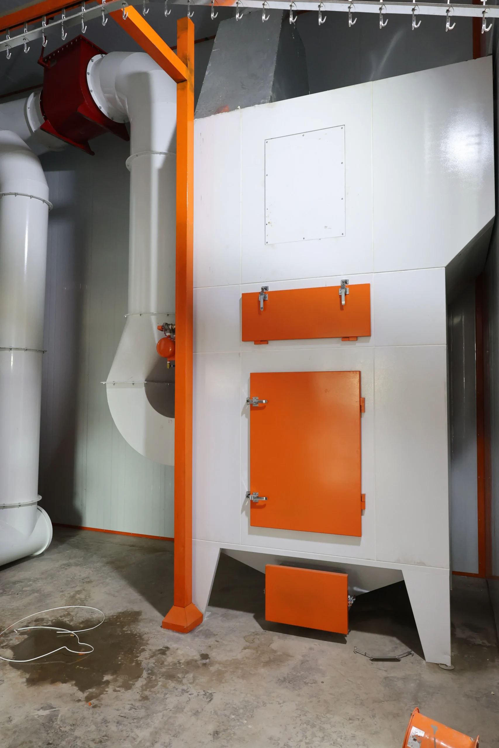 Metal products with powder coating finish