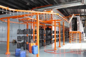 spray gun parameter optimization coating system