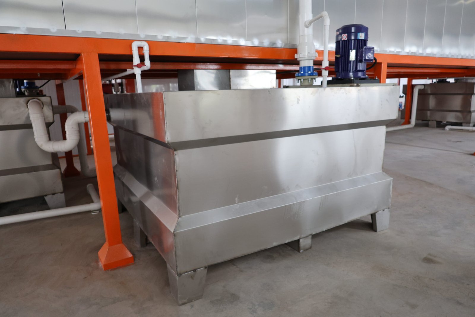 Electrical cabinet and control box powder coating for industrial equipment