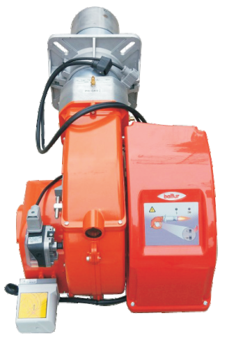 industrial burner for curing oven