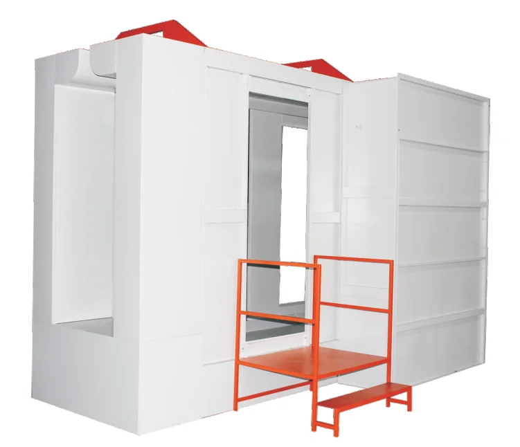 Inline Cartridge Filter Powder Booth Detail