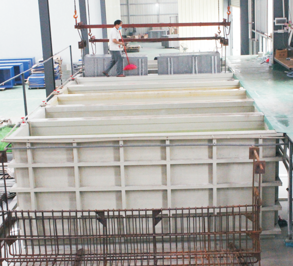 Ketu hanging-frame pretreatment system