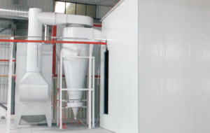 electrostatic spray gun technology industrial coating