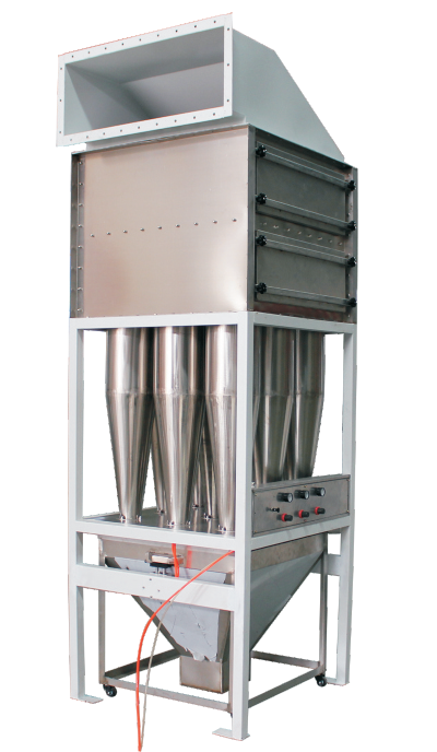 Conveyor system integrated with spray booth for continuous production