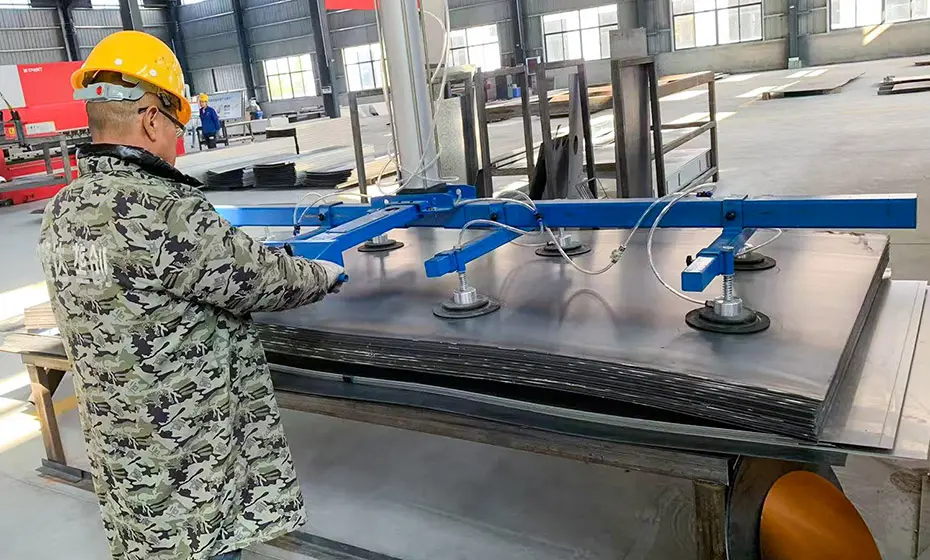 WhatsApp customer feedback screenshot for powder coating line project