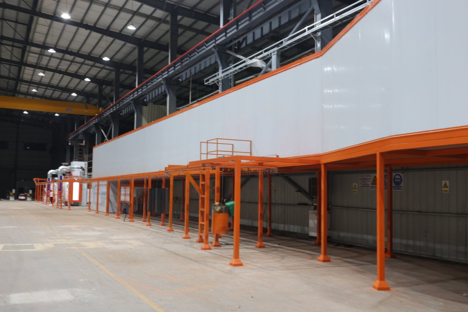 Complete Powder Coating Line Layout