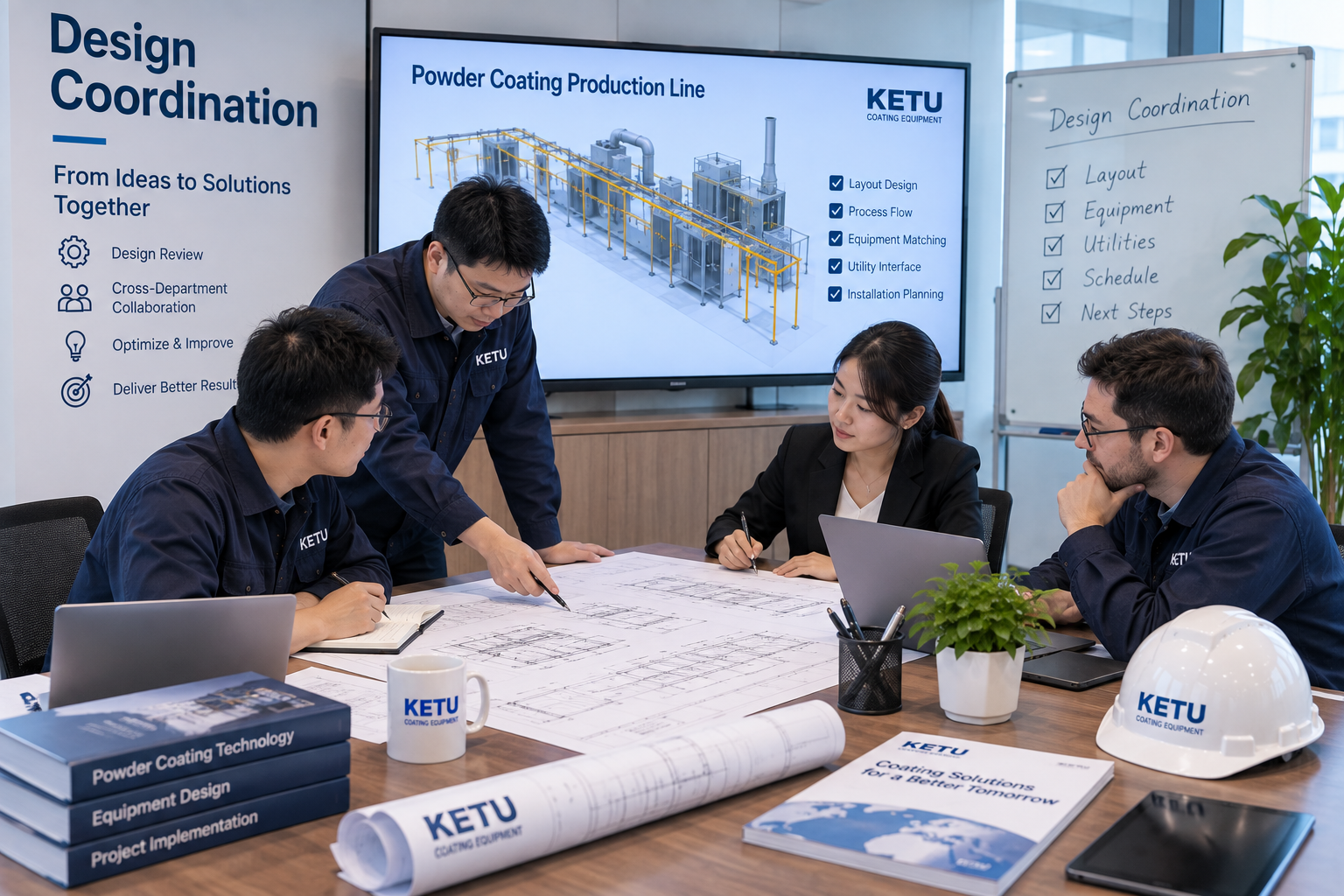 Design coordination at KETU