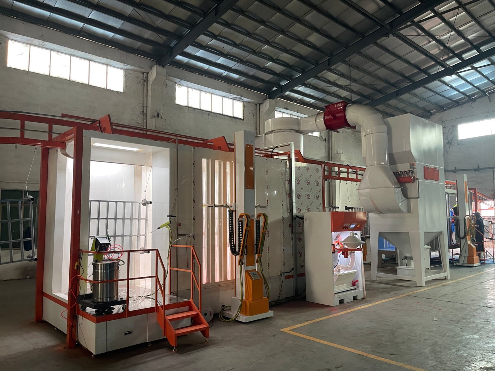 Factory preparation and equipment packing