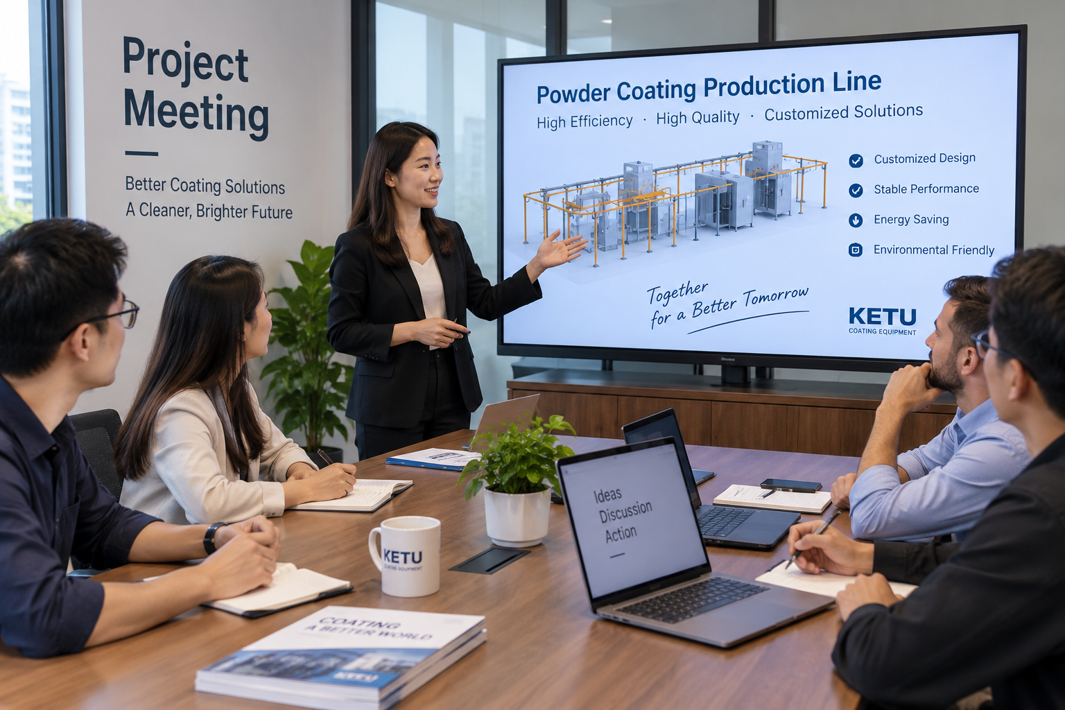 Project meeting at KETU